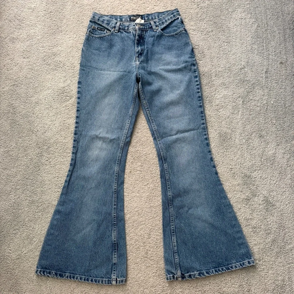 SQZ Jeans High Waisted Flare Jeans, Size 9/10